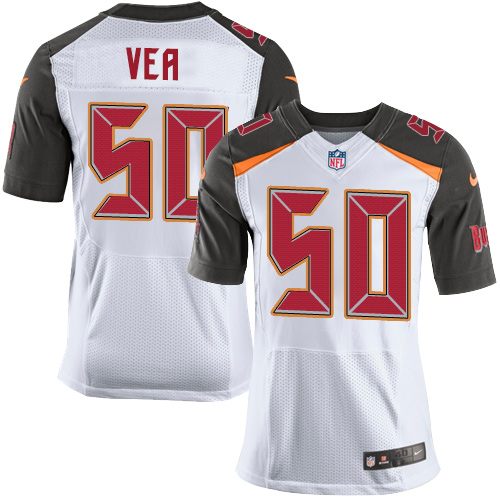 Nike Buccaneers #50 Vita Vea White Men's Stitched NFL New Elite Jersey